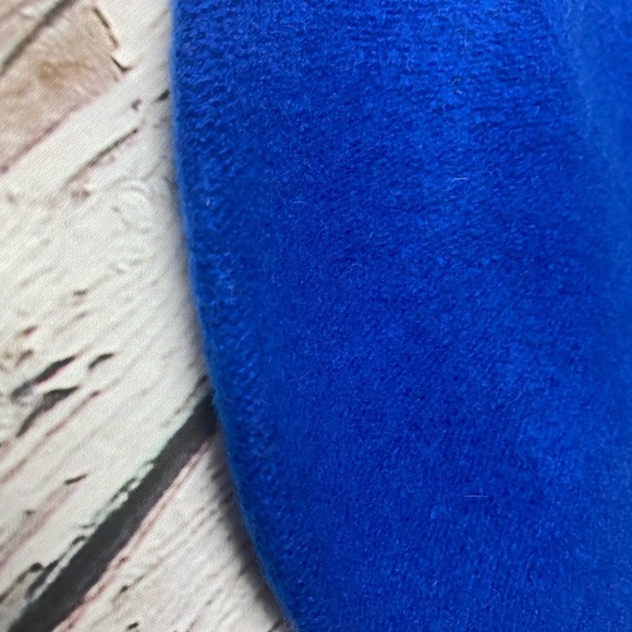 THE COUNTESS Royal Blue French Wool Beret - Picture 6 of 10